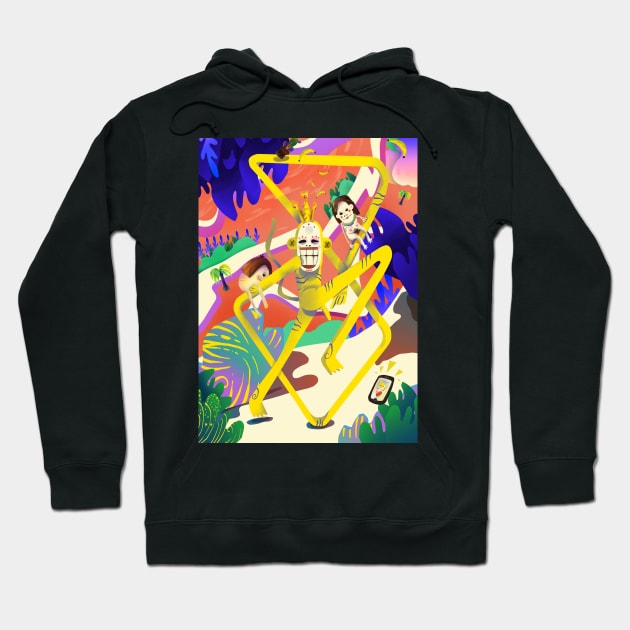 Jungle Love Hoodie by VitaliOneg